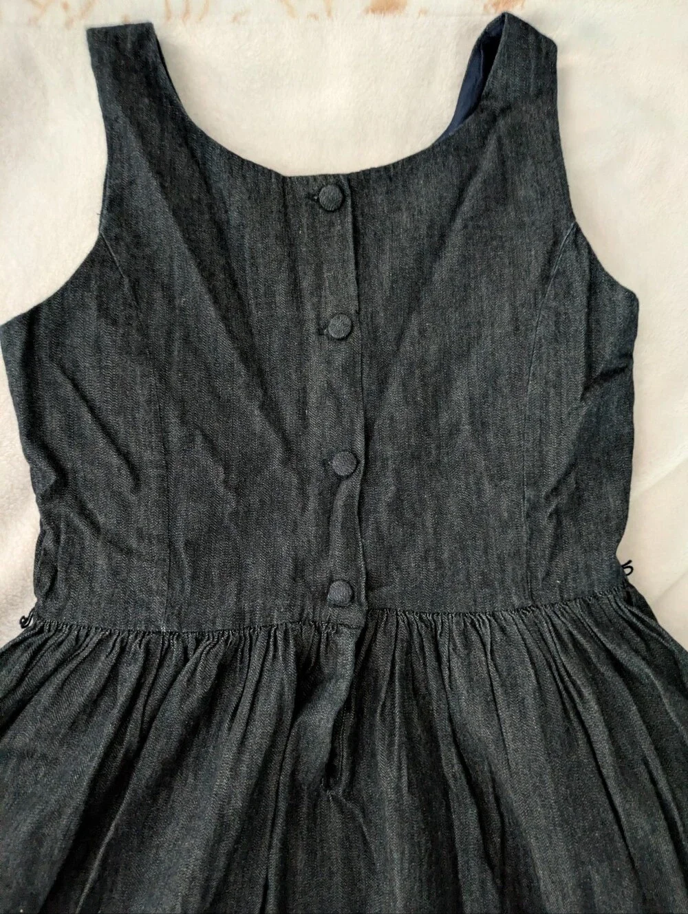 EUC Polo by Ralph Lauren dark wash denim dress